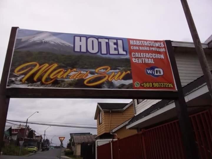 Hotel Mar Del Sur Puerto Montt Buitenkant foto